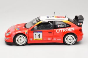 Citroen Xsara T4 WRC #14 P. Bugalski / J-P. Chiaroni WRC 2001 Solido 1:18 9021 Fém – 4. kép a 8-ből