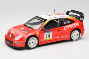 Citroen Xsara T4 WRC #14 P. Bugalski / J-P. Chiaroni WRC 2001 Solido 1:18 9021 Fém
