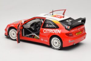 Citroen Xsara T4 WRC #14 P. Bugalski / J-P. Chiaroni WRC 2001 Solido 1:18 9021 Fém – 5. kép a 8-ből