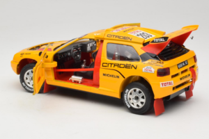 Citroen ZX Rallye Raid #203 1992 Solido 1:18 9003-N1 Fém – 5. kép a 8-ből