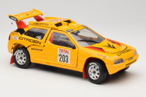 Citroen ZX Rallye Raid #203 1992 Solido 1:18 9003-N1 Fém – 6. kép a 8-ből