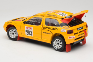 Citroen ZX Rallye Raid #203 1992 Solido 1:18 9003-N1 Fém – 7. kép a 8-ből