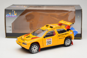Citroen ZX Rallye Raid #203 1992 Solido 1:18 9003-N1 Fém – 8. kép a 8-ből