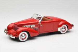 Cord 812 Kabrió Piros American Muscle 1:18 32158 Fém