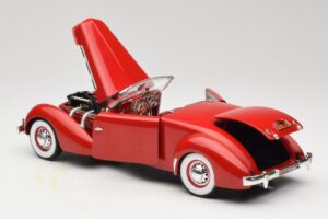 Cord 812 Kabrió Piros American Muscle 1:18 32158 Fém – 5. kép a 8-ből
