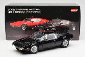 De Tomaso Pantera Fekete Kyosho 1:18 08851BK Fém – 8. kép a 8-ből