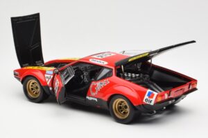 De Tomaso Pantera #32 Jaquemin / Deprez 24 Hours of Le Mans 1972 Kyosho 1:18 08855B Fém – 5. kép a 8-ből