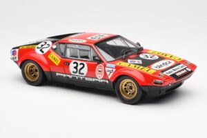 De Tomaso Pantera #32 Jaquemin / Deprez 24 Hours of Le Mans 1972 Kyosho 1:18 08855B Fém – 7. kép a 8-ből
