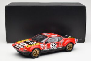 De Tomaso Pantera #32 Jaquemin / Deprez 24 Hours of Le Mans 1972 Kyosho 1:18 08855B Fém – 8. kép a 8-ből