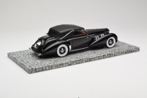 Delage D8-120 Kabrió Fekete Minichamps 1:18 107115131 Fém – 2. kép a 6-ből