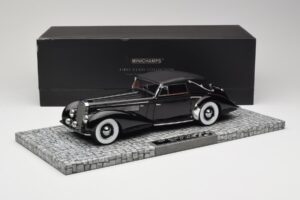 Delage D8-120 Kabrió Fekete Minichamps 1:18 107115131 Fém – 6. kép a 6-ből