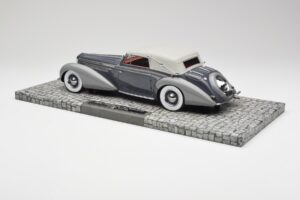 Delage D8 120 Kabrió Szürke & Sötétszürke Minichamps 1:18 107115134 Fém – 5. kép a 6-ből
