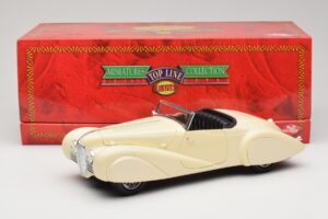 Delahaye Kabrió Krémszínű Guiloy 1:18 68580 Fém – 8. kép a 8-ből