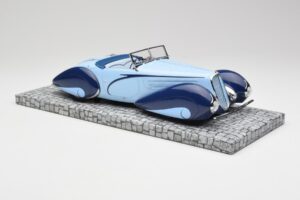 Delahaye Type 135-M Kabrió Mullin Museum Minichamps 1:18 107116160 Fém – 6. kép a 6-ből