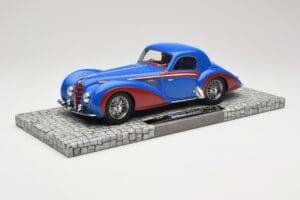 Delahaye Type 145 V12 Coupe Kék Piros Minichamps 1:18 107116121 Gyanta