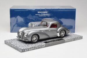 Delahaye Type 145 V12 Coupe Mullin Museum Minichamps 1:18 107116120 Fém – 2. kép a 6-ből