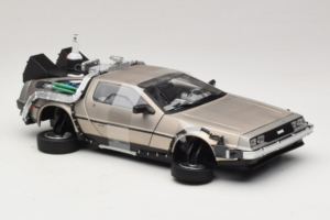 DeLorean DMC-12 Back to the Future Time Machine Sun Star 1:18 2710 Fém – 4. kép a 6-ből
