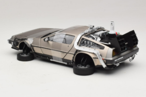 DeLorean DMC-12 Back to the Future Time Machine Sun Star 1:18 2710 Fém – 5. kép a 6-ből