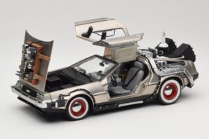 DeLorean DMC-12 Back to the Future Part III Sun Star 1:18 2712 Fém – 2. kép a 8-ből
