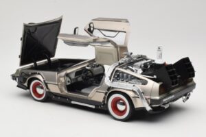 DeLorean DMC-12 Back to the Future Part III Sun Star 1:18 2712 Fém – 5. kép a 8-ből