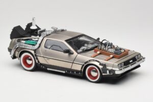 DeLorean DMC-12 Back to the Future Part III Sun Star 1:18 2712 Fém – 6. kép a 8-ből