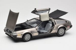 DeLorean DMC-12 LK Ezüst Sun Star 1:18 2701 Fém – 2. kép a 8-ből
