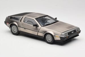 DeLorean DMC-12 LK Ezüst Sun Star 1:18 2701 Fém – 6. kép a 8-ből