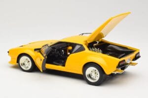 De Tomaso Pantera Sárga Hot Wheels 1:18 27809 Fém – 5. kép a 8-ből
