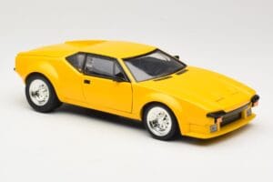 De Tomaso Pantera Sárga Hot Wheels 1:18 27809 Fém – 6. kép a 8-ből