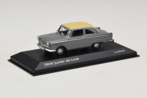 DKW Junior DeLuxe Szürke Minichamps 1:43 A5-5794 Fém – 2. kép a 3-ből