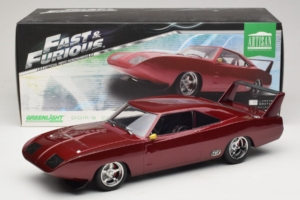 Dodge Charger Daytona Fast & Furious Dom's Car GreenLight 1:18 19003 Fém – 6. kép a 6-ből