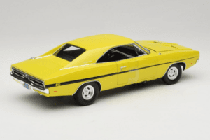 Dodge Charger R/T Sárga Dirty Mary Crazy Larry Auto World 1:18 AWSS101/06 Fém – 3. kép a 8-ből