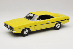 Dodge Charger R/T Sárga Dirty Mary Crazy Larry Auto World 1:18 AWSS101/06 Fém