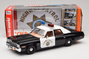 Dodge Monaco Highway Patrol CHiPS Auto World 1:18 AWSS112/06 Fém – 8. kép a 8-ből