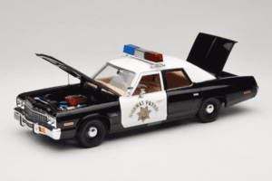 Dodge Monaco Highway Patrol CHiPS Auto World 1:18 AWSS112/06 Fém – 2. kép a 8-ből