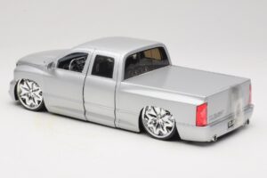 Dodge Ram Tuned Ezüst Jada 1:18 63162-SM Fém – 7. kép a 8-ből