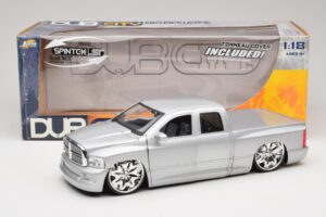 Dodge Ram Tuned Ezüst Jada 1:18 63162-SM Fém – 8. kép a 8-ből