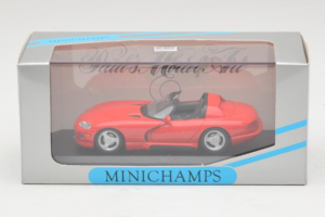 Dodge Viper RT/10 Kabrió Piros Minichamps 1:43 430144032 Fém – 4. kép a 4-ből