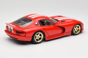 Dodge Viper GTS Piros Bburago 1:18 3075 Fém – 3. kép a 8-ből