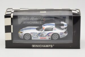 Dodge Viper GTS-R #61 Team Oreca S. Ayari / P. Gache 24 Hours of Le Mans 1997 Minichamps 1:43 430971461 Fém – 4. kép a 4-ből