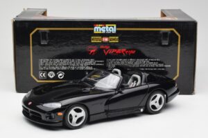 Dodge Viper RT/10 Fekete Bburago 1:18 3065 Fém – 8. kép a 8-ből