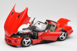 Dodge Viper RT/10 Piros Bburago 1:18 3025-M1 Fém – 2. kép a 8-ből
