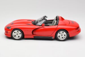 Dodge Viper RT/10 Piros Limitált Kiadás Bburago 1:18 3025 Fém – 4. kép a 8-ből