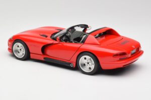 Dodge Viper RT/10 Piros Limitált Kiadás Bburago 1:18 3025 Fém – 7. kép a 8-ből