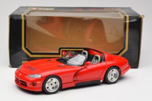 Dodge Viper RT/10 Piros Limitált Kiadás Bburago 1:18 3025 Fém – 8. kép a 8-ből