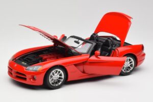 Dodge Viper SRT-10 Piros Bburago 1:18 3325 Fém – 2. kép a 8-ből