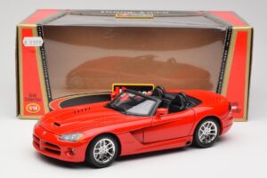 Dodge Viper SRT-10 Piros Bburago 1:18 3325 Fém – 8. kép a 8-ből