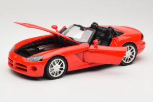 Dodge Viper SRT-10 Roadster Piros Hot Wheels 1:18 53836 Fém – 2. kép a 8-ből