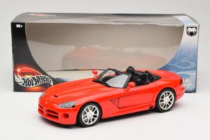 Dodge Viper SRT-10 Roadster Piros Hot Wheels 1:18 53836 Fém – 8. kép a 8-ből
