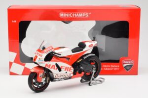 Ducati Desmosedici GP11 #8 H. Barbera Ducati MotoGP Team MotoGP 2011 Minichamps 1:12 123110008 Fém – 6. kép a 6-ből